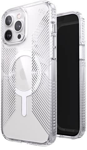 Speck Presidio Handyhülle Schutzhülle für Apple iPhone 13 Pro Max / 12 Pro Max – transparent
