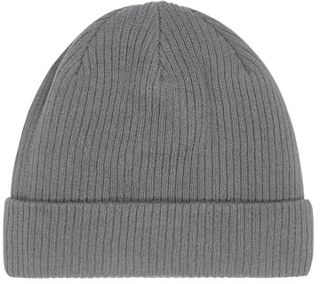 Beechfield B50N Organic Cotton Beanie - Graphite Grey