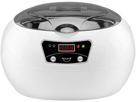 AIPOI Ultraschallreinigungsgerät Ultraschallreiniger 600ML, Ultraschallgerät für Reinigung von Brillen Schmuck Uhren Zahnersatz, Ultraschallbad mit Entgasen, Ultrasonic Jewelry Cleaner