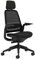 Steelcase Series 1 Ergonomic Office Chair With LiveBack Lumbar Support, 4D Armests, Adjustable Headrest Black/Black, 66 x 64 x 114