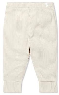 MORI Harem Pants in Ribbed Organic Cotton & Bamboo, 0-3 Months