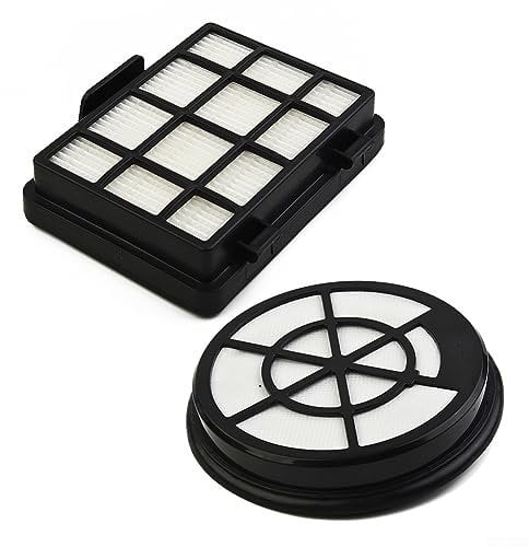 Vacuum Cleaner Filters Kits,Replacement RHCV1611 Motor Protection Filter & Exhaust Filter for Russell Hobbs Vacuum RHCV1611 Compact XS Cylinder Filters Vacuum Spare Parts Kits