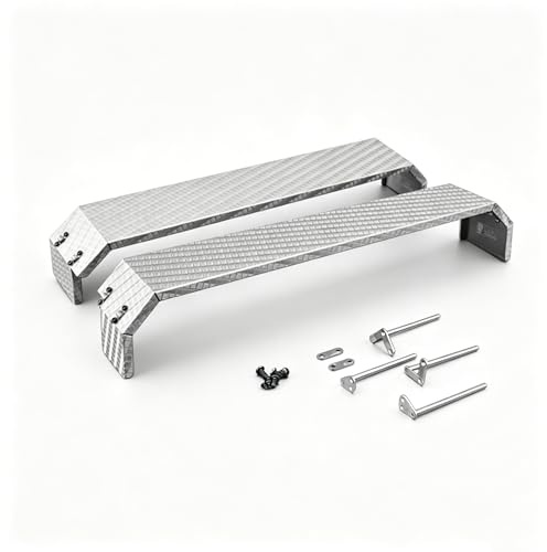 wheelfun LESU Metall Kotflügel für 1/14 RC DIY 3-Achs Kipplaster Auto Modellteile