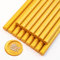 Wax Seal Sticks, Ioggtser 16 Pieces Glue Gun Wax Seal Sticks for Wax Seal Stamp, Sealing Wax Sticks for Making Exquisite Wax Seals for Wedding Invitations, Cards, Envelopes（Gold）