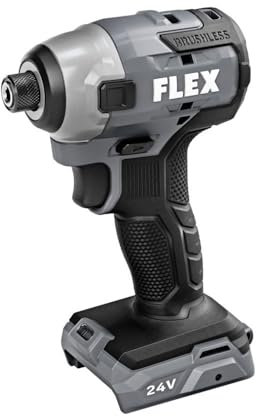 FLEX 24V Brushless Cordless 1/4-Inch Hex Impact Driver Tool Only, Battery and Charger Not Included - FX1351-Z