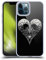 Head Case Designs Offizielle Stanley Morrison Gotisches Drachenherz Schwarz und weiß Softgelhülle Kompatibel Mit Apple iPhone 12 Pro Max Und Kompatibel Mit Magsafe Zubehör