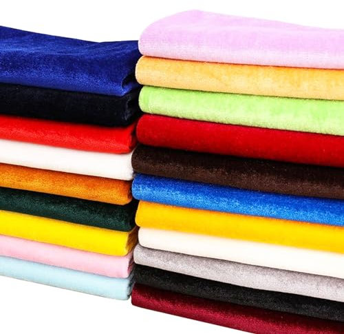 Samt Stretch Material Bequemes Weich Einrichtungsmaterial Handwerk Velours Stoff Futtermaterial Meterware, für Festliche Dekorationen, Nähbekleidung, Gardinen, Polstermöbel, 100x160cm (Color : Rose)