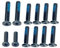 ZAHARA Kit viti telaio computer portatile custodia base fissaggio per Asus TUF Gaming A15 FA507,TUF Gaming A15 FX507 bottom case laptop screws (12PCS)