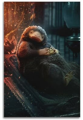 CPSIETBFU Filmposter The Mystery of Fantastic Beasts Dumbledore, dekoratives Gemälde, Leinwand, Wandposter und Kunstdruck, moderne Familienschlafzimmer-Dekoration, Poster, 20 x 30 cm