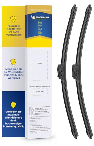 MICHELIN Perfect Fit 248 Scheibenwischer Set 550/475mm | Kompatibel mit: Ford Focus I [08.98-05.05]; Honda Accord VI [10.98-02.03]; Toyota Corolla [08.00-08.08]