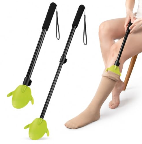 Anziehhilfe für Kompressionsstrümpfe, Strumpfanziehhilfe für Socken