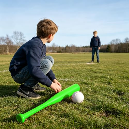 Generisch DIY-Bastelidee Cosplay-Requisite: Baseballschläger für Bühnen- und Fotoshootings – Schaumstoffschläger für Kostüme und Aufführungen (Green, A)