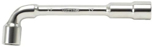 KS Tools 517.0414 - Llave de pipa, hexagonal, maciza, curvada 90° (entrecaras 14 mm)