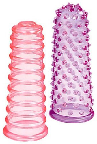 Me You Us - 2 Piece Lust Fingers Sleeves - Enhance Sensations and Pleasure