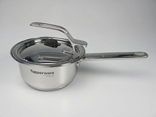TUPPERWARE Chef-Serie Gourmet-Line Saucepan 1,0 L inkl. Metalldeckel Kasserolle