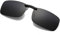 DAUCO polarisierte Sonnenbrille für Brillenträger Überzieh-Sonnenbrille mit Brillen-Etui für Herren und Damen Sonnenbrillen-Clip