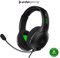PDP Gaming LVL50 verkabelt Kopfhörer mit Mic für Xbox One, Series X|S - PC, iPad, Mac, Laptop Compatible - Geräuschunterdrückung Mikrofon, Bass Boost, Soft Comfürt Over Ear Headphones - schwarz
