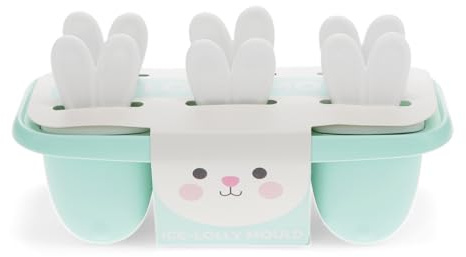 Blue Ice Lolly Mould - Bunny Ears