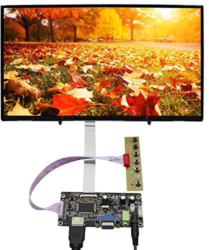 VSDISPLAY 33,8 cm (13,3 Zoll) 1920 x 1080 IPS LCD-Bildschirm VS133GF-B001 mit HD-MI VGA Controller Board Kit