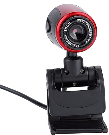 Exblue Webcam HD, USB2.0 Webcam PC con Mic Videocamera Web HD da 16 MP con Microfono Incorporato per PC PC Laptop Videoconferenza Registrazione di videoconferenze