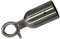 Kanirope® Seilendkappe mit Karabiner Classic in Edelstahl-Optik für 28-30mm Seile