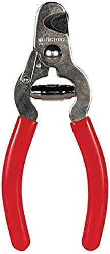 Millers Forge Steel Pet Nail Clipper 743C with Safety Stop Bar Small Medium Dog (5 (Improved Version))