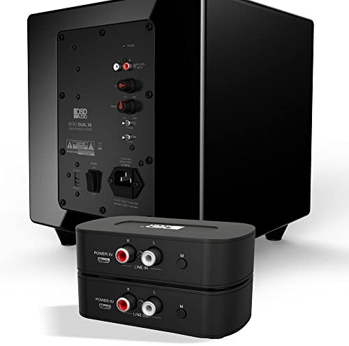 OSD Audio Wireless 5.8GHz Subwoofer Kit Transmitter and Receiver, Fast Connection WSK-SUB