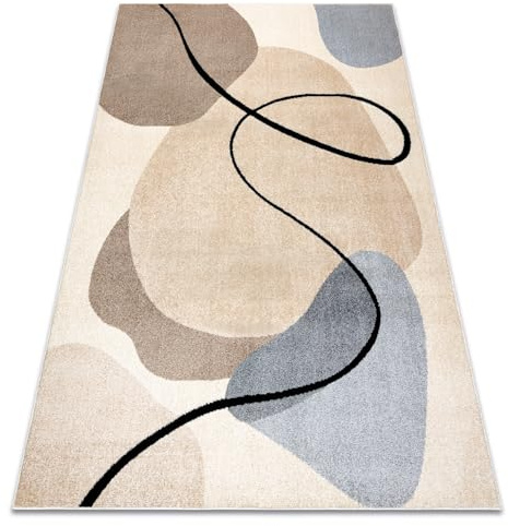 rugsx Teppich Fusion 9213 Creme Beige Wohnzimmer Schlafzimmer 280x370 cm