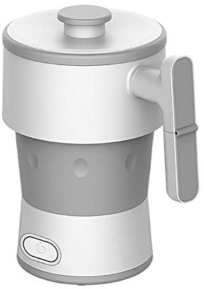ADITAM Bouilloire électrique Multifonction Pliable, Petite Bouilloire Isolante Portable de 0,8 L, 600 W Double The Comfort