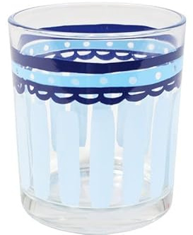 Blond Amsterdam Saftglas Delfts Blond Streifen, 200ml | Glas, Delfts Blond Design, Für Saft & Wein, Handwäsche empfohlen