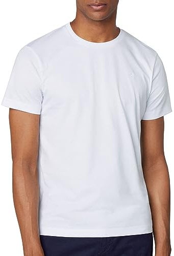 Hackett London Herren Pima Cotton Tee T-Shirt, White (White), M