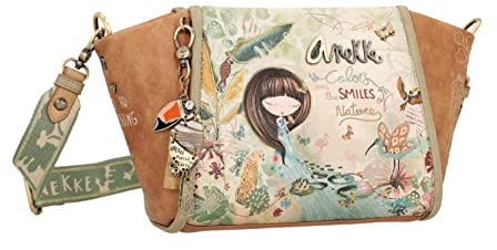 Anekke Damen 36703-257 Umhängetasche Mehrfarbig 25 x 20 x 8 BANDOLERA, bunt