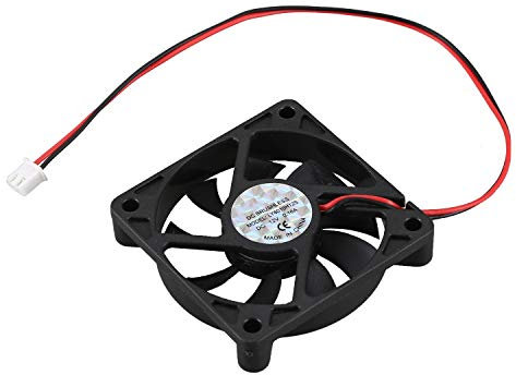 JNJOOD Ordinateur de bureau PC DC 12V 0.16A 60 mm 2 Pin Ventilateur de Refroidissement