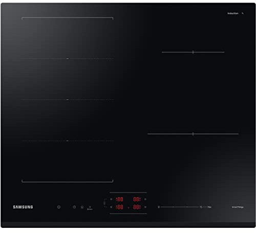 Samsung 59cm 4 Zone Induction Hob with Flex Zone Plus Black