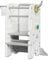 Gupamiga Lernturm für Kinder, Montessori Küchenhelfer, Learning Tower mit Kippschutz, 3 Stufen Höhenverstellbar SST-02