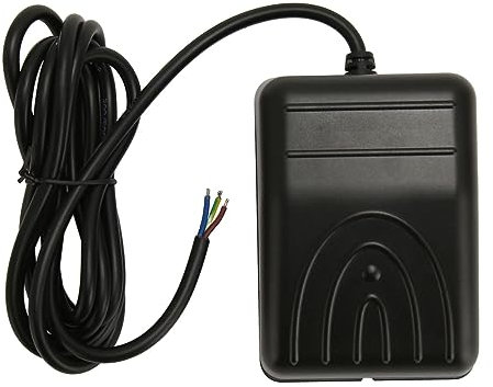 Interrupteur au Pied à Réinitialisation Automatique Haute Puissance, 16 A 250 V AC, Contrôleur à Pédale Unique étanche avec Câble de 2 M pour Machine Lichtenberg, Scie à