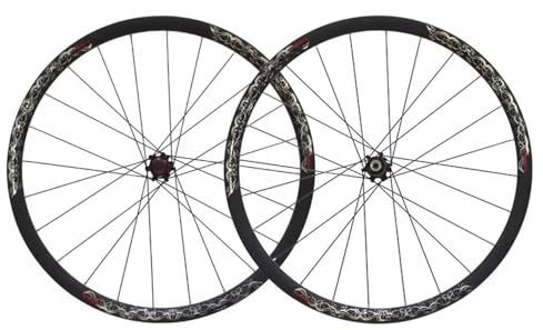 MTB Laufradsatz 26 Zoll 3K Kohlefaser Felgen Vorne Hinten Scheibenbremse Abgedichtete Lagernaben Mountainbike Laufrad Satz Schnellspanner