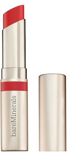bareMinerals Dewy Lip Gloss-Balm - 24 Std. Feuchtigkeit, Glanz-Finish | Hybrid-Formel pflegt die Lippen mit zarter Farbe & saftigem Glanz. Macht die Lippen weich, glättet & hydratisiert sofort