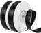 2 Rollen Geschenkband Schwarz, 1,2 cm x 44 m pro Rolle Satinband Schwarz Stoffband Dekoband Schleifenband Schwarz für Geschenkverpackung Bastelarbeiten Schleifen Partydekoration Valentinstag