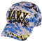 Trendy Zone 21 US Navy (USN) Letters Navy Cap | Unisex Mütze Design | Offiziell lizenzierte Caps | 100% Baumwolle | Ideal für Modebegeisterte und Militärfans, Camouflage, M/L