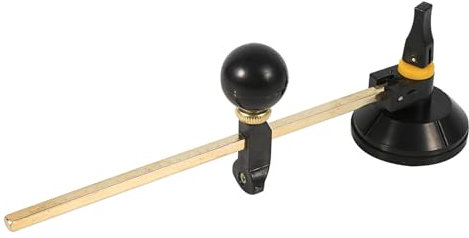 Lybunair Einstellbar Glas Kreisschneider, 1 Stück 40cm Max Runde Kompasse Typ Glas Kreisschneider mit Klarer Schnitt Waage, Einstellbare Kompasse Typ Glas Kreis Cutter