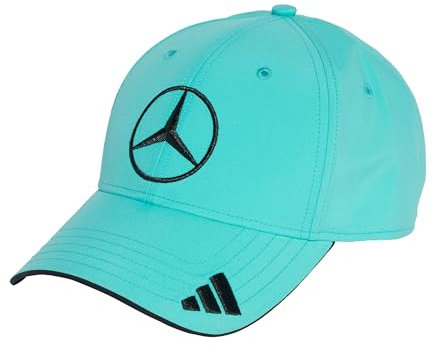 Adidas Unisex Mercedes - AMG Petronas Formula ONE Team Driver Cap, semi Mint Rush/Black, XS