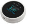 Sensor de alarma de gas natural, detector de fugas de gas inteligente con pantalla LCD WiFi, alarma sensible a la temperatura, con indicador rojo intermitente