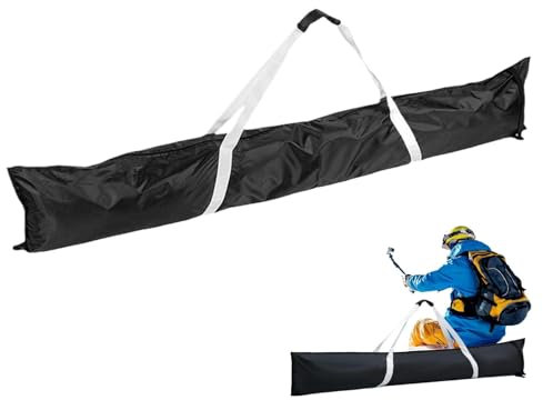 Gepolsterte Ski-Reisetasche Verstellbare Snowboard-Aufbewahrungshülle und