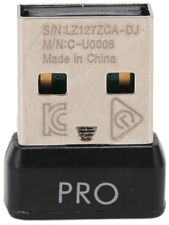Wireless Mouse Receiver, 2.4 GHz USB Dongle for PC | Replaceable Receiver, Signal Transmission, PC Use, G Pro Compatibility, 2.4 GHz Connection, USB Dongle