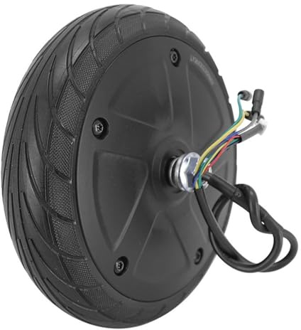 cyclingcolors 1x Motor Elektroroller Scooter Roller anpassbarer 350 W mit felgen und Reifen 200 x 50 kompatibel mit NINEBOT ES1 ES2 ES4 E25