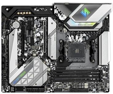 Scheda madre Scheda madre Fit For ASRock B550 Steel Legend supporta CPU Ryzen 9 5900X 7 5700X3D 5800X3D 4xDDR4 4733MHz M.2 mATX AM4