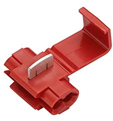 HELLA 8KV 715 923-003 Leitungsverbinder - rot - von: 0.3mm² - bis: 0.75mm² - Abzweigverbinder