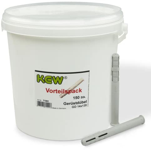 GD Lot de 150 chevilles pour échafaudage 14 x 135 mm
