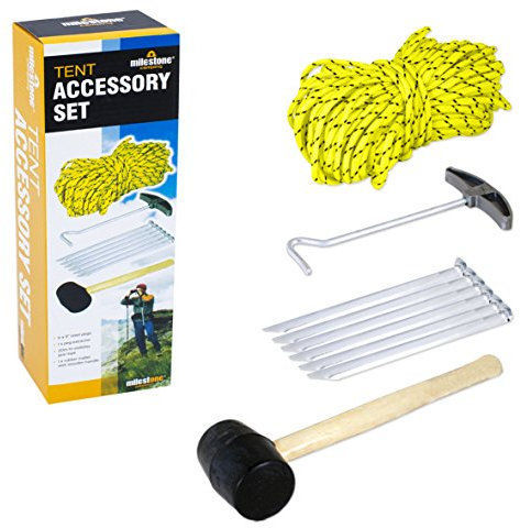 Milestone Camping Assorted Accessory Set - Orange